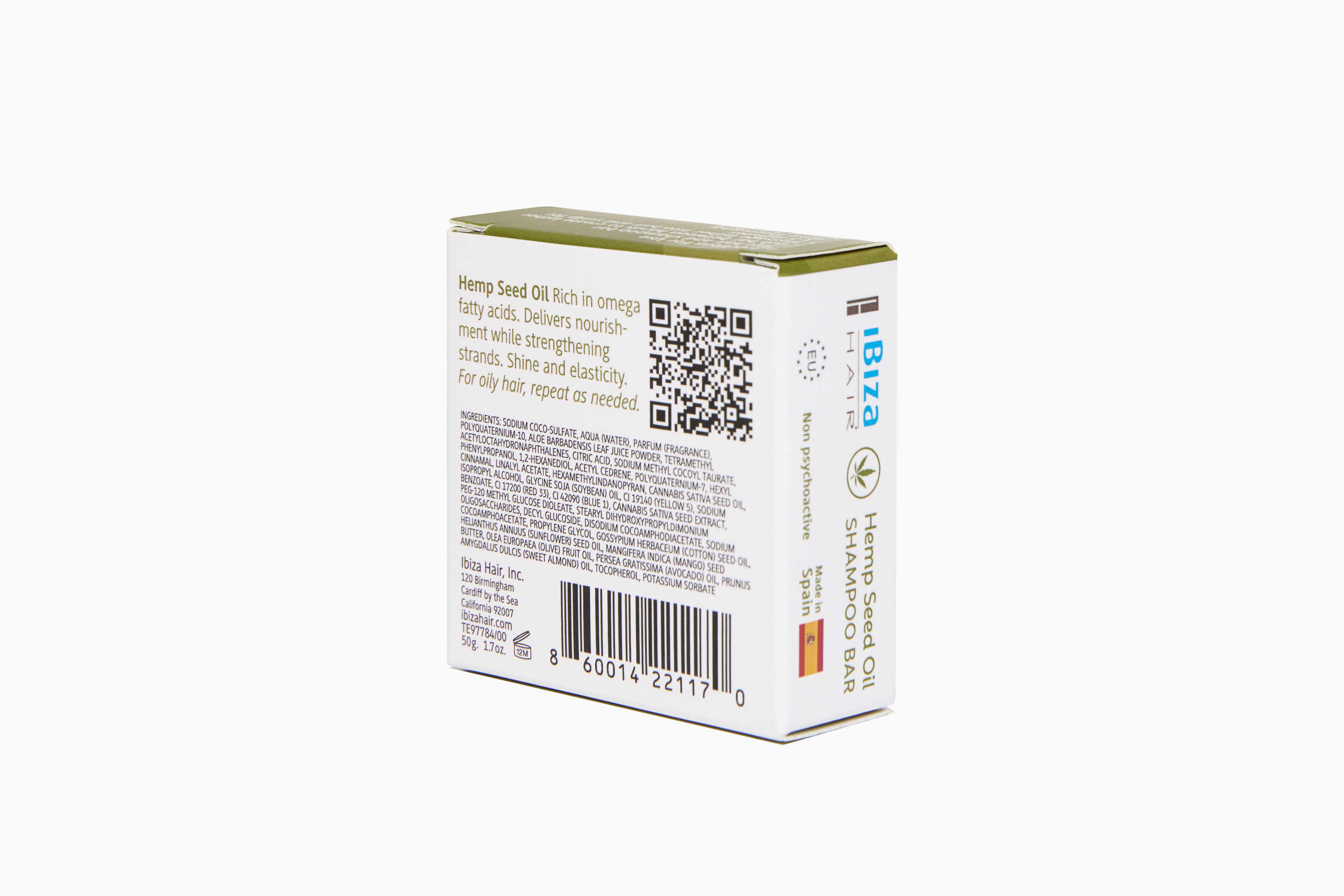 Hemp Seed Oil Shampoo Bar