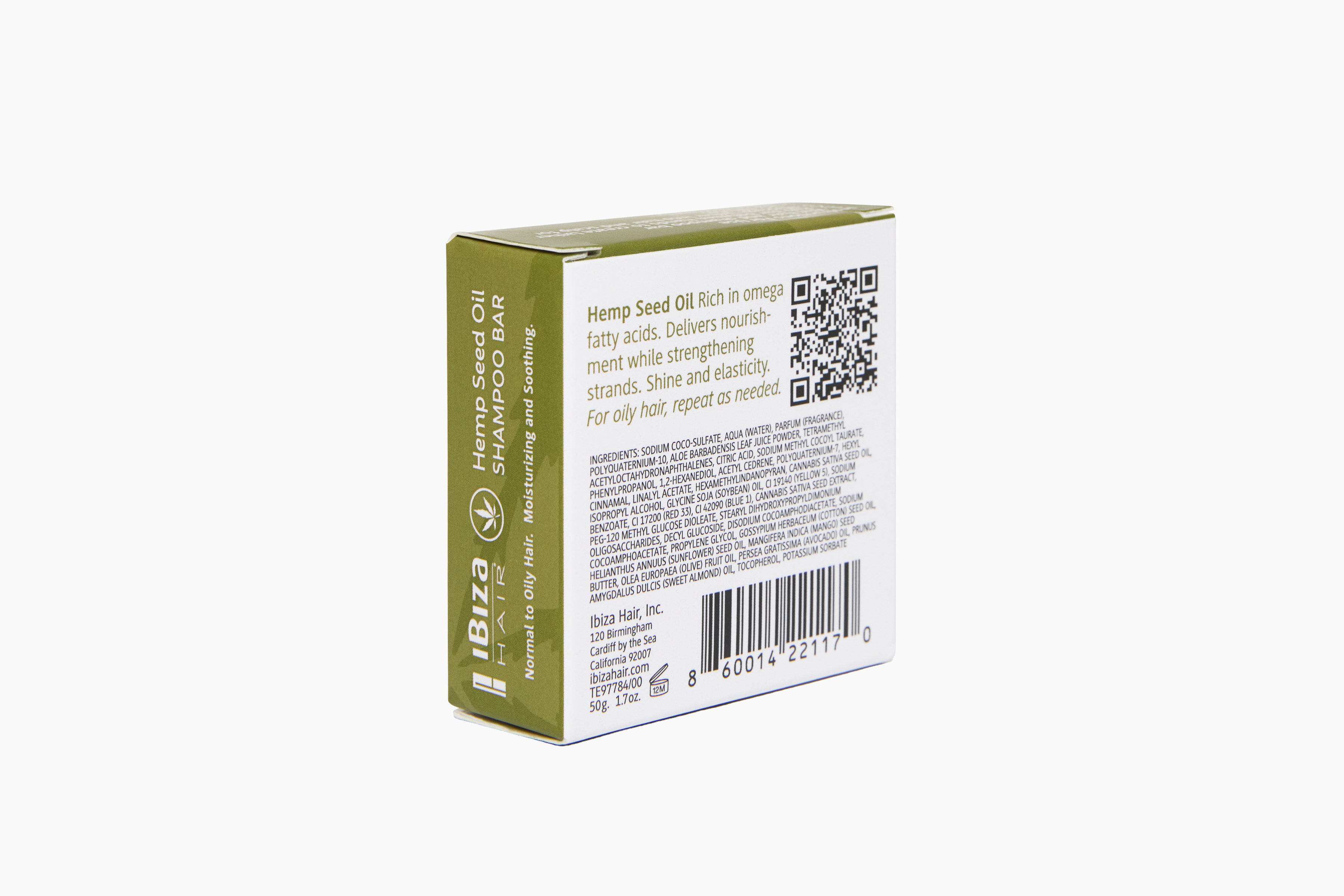 Hemp Seed Oil Shampoo Bar