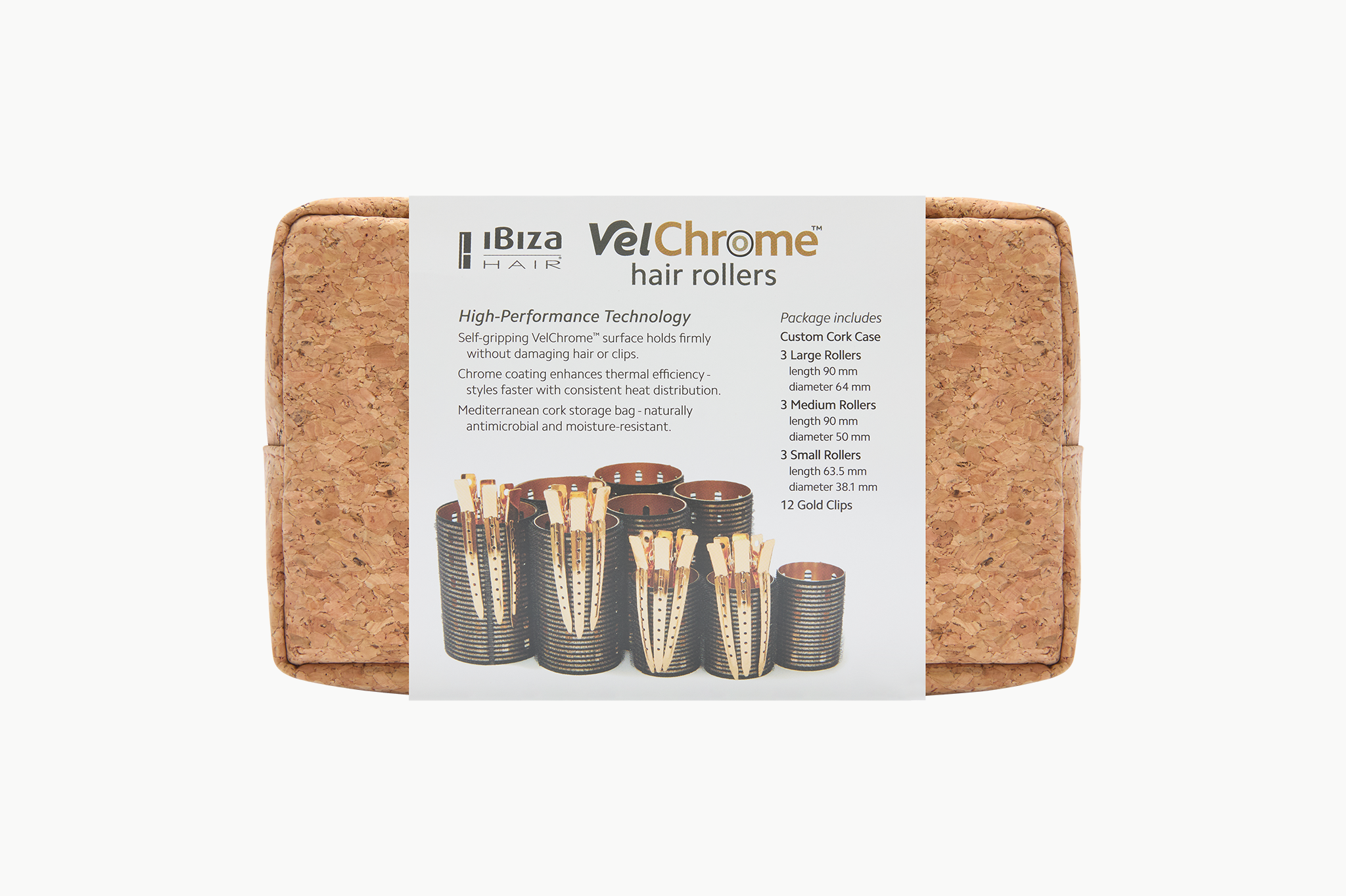 VelChrome Hair Rollers