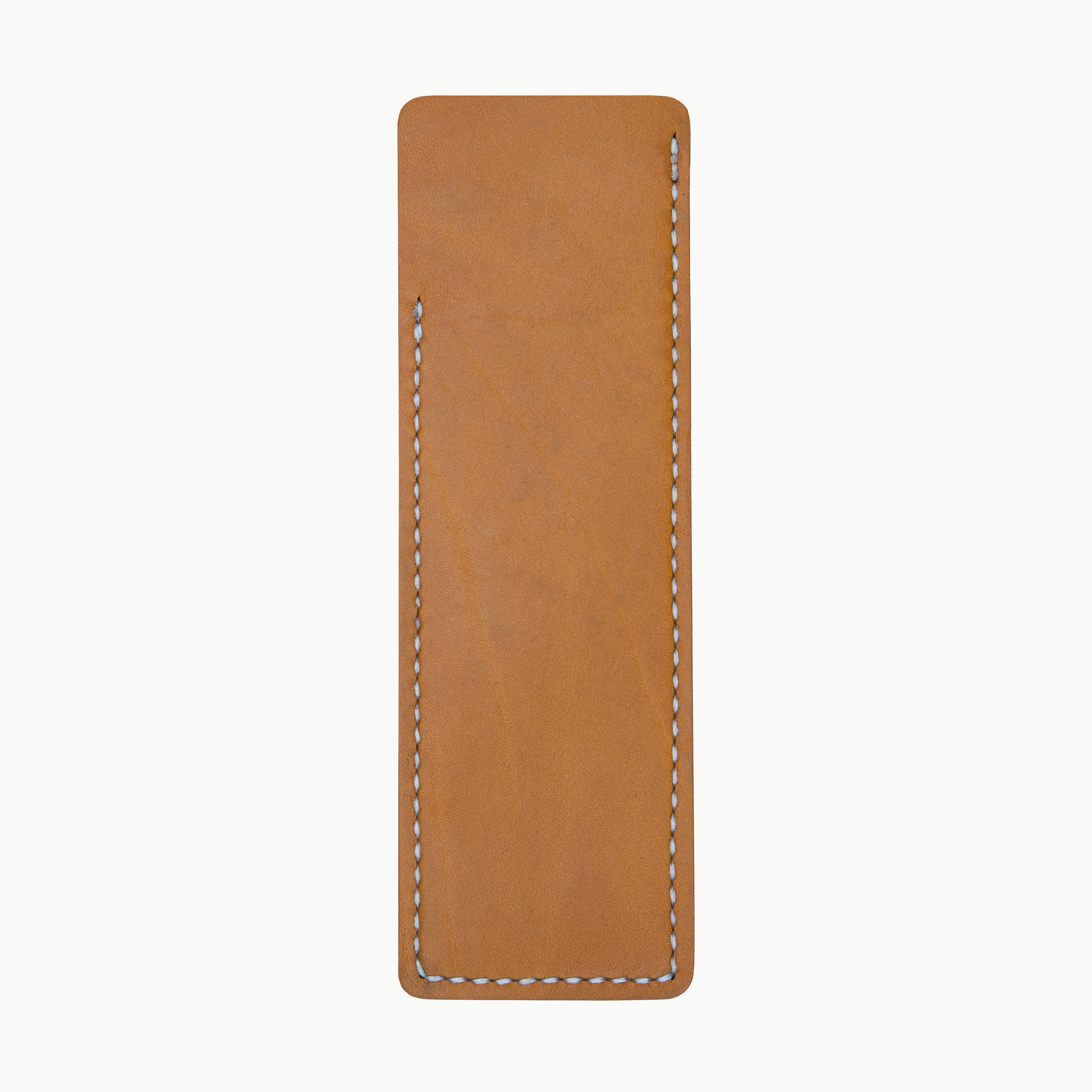 Comb Sleeve lite tan leather