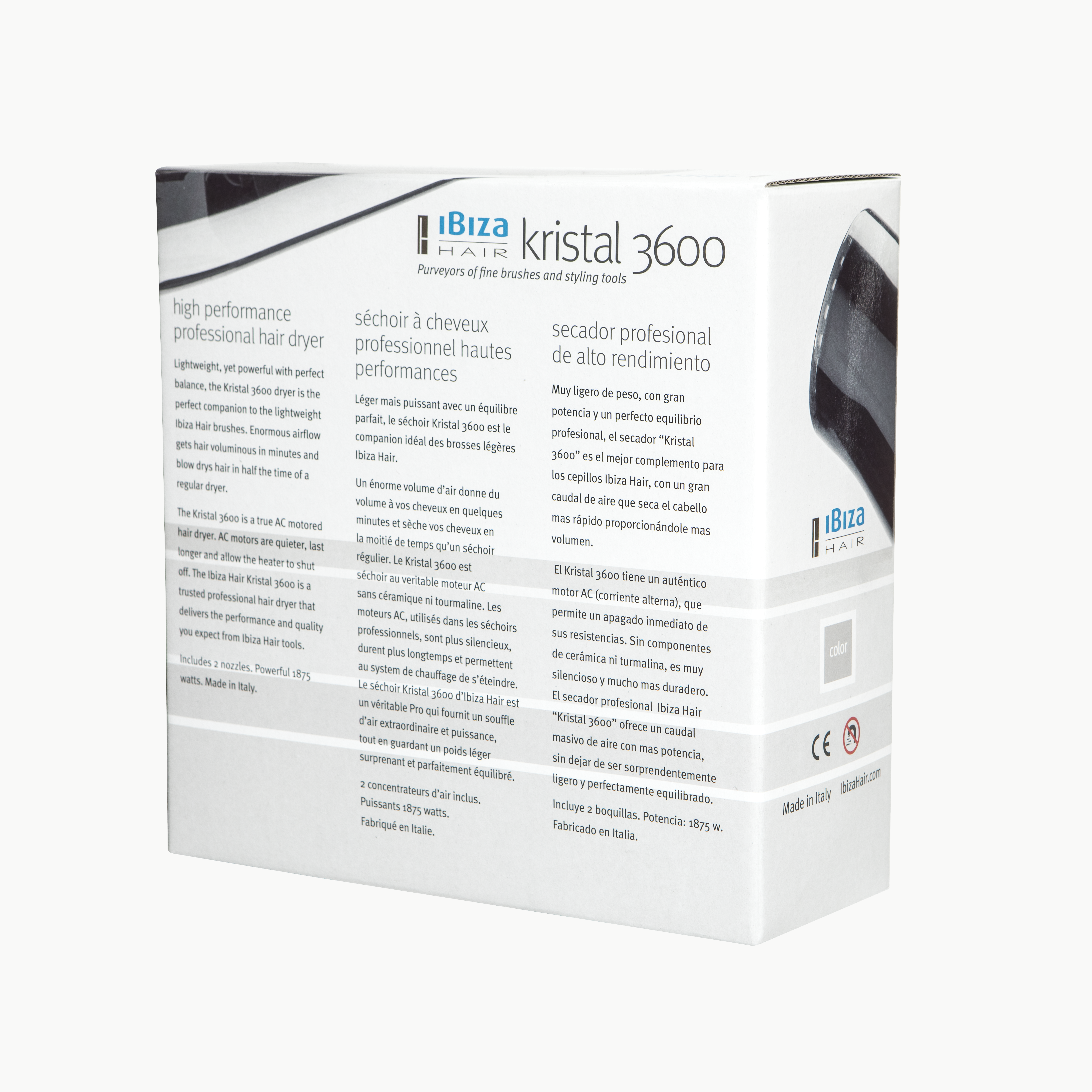 Kristal 3600 Gold and blow dry buddy